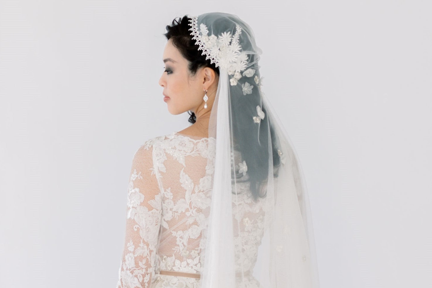 romantic juliet cap wedding veils for vintage inspired brides