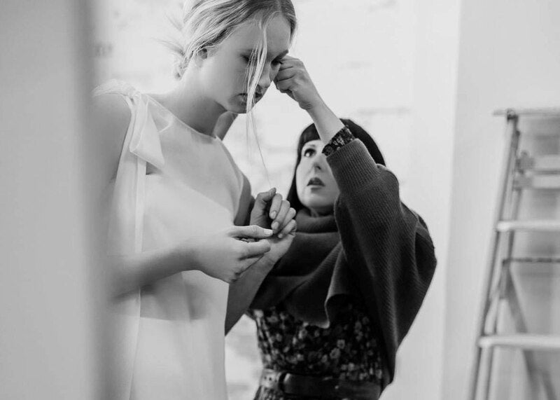 bridal accessories and veils handmade in canada by Blair Nadeau