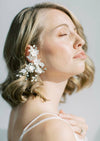 flower earrings for canadian brides