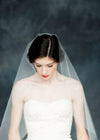 modern waltz length wedding veil for canadian brides