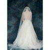 ivory extra long cathedral length wedding veil for canadian brides