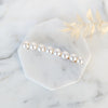 large pearl bridal hair barrette for modern brides