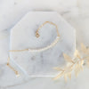 tiny freshwater pearl bridal bracelet for weddings