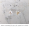 ANN-MARIE Clay Flower & Pearl Bridal Crown