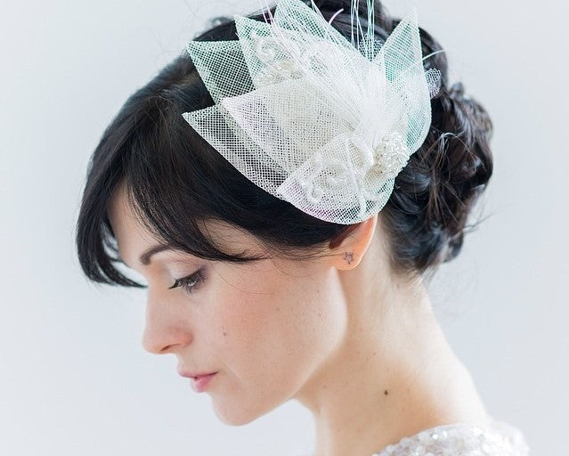 fascinators handmade in toronto canada for brides and the kings plate