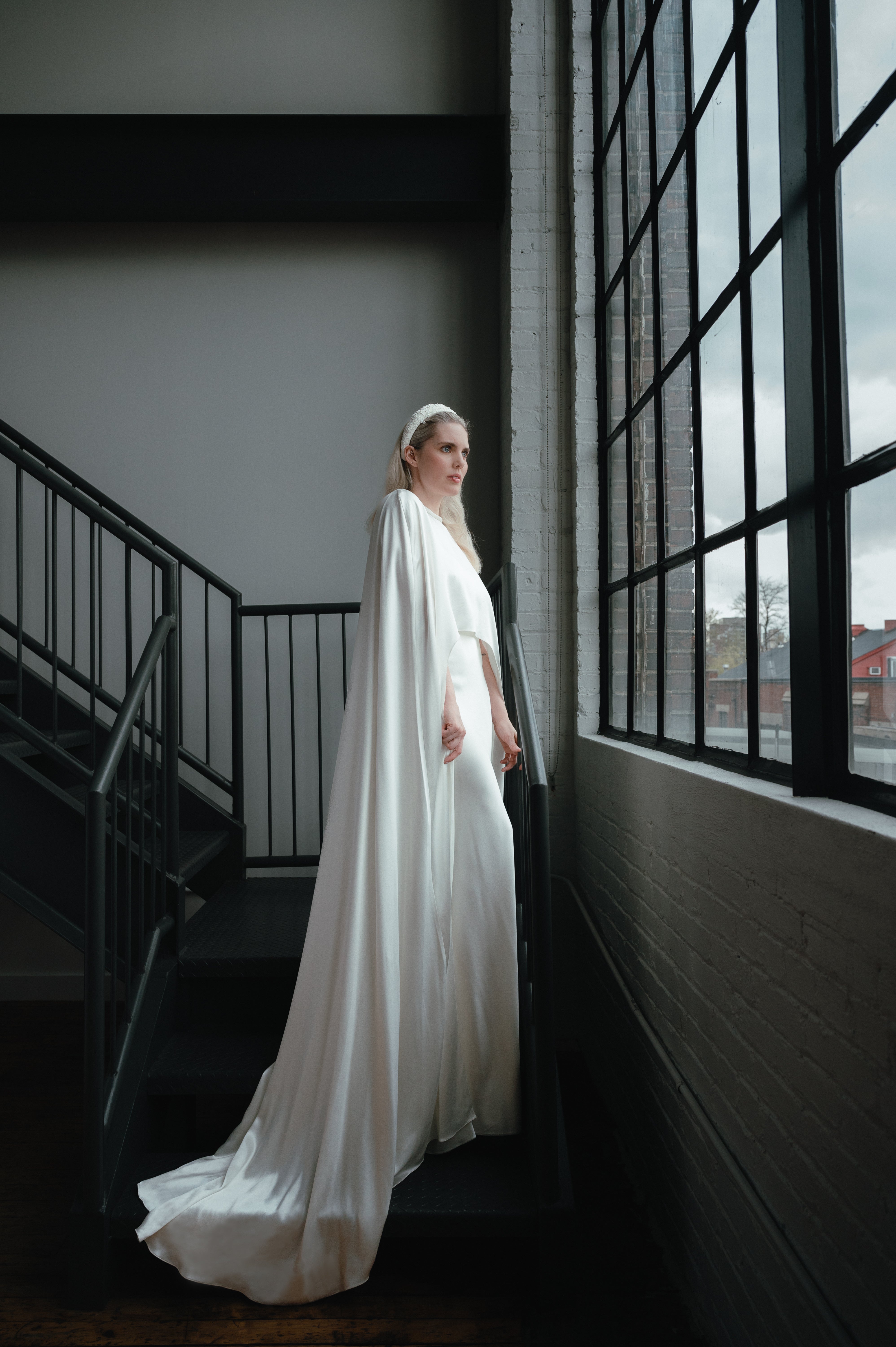 JUDY Beaded Vintage Lace Padded Headband