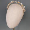 LISETTE Ivory Pearl Vine Floral Bridal Tiara
