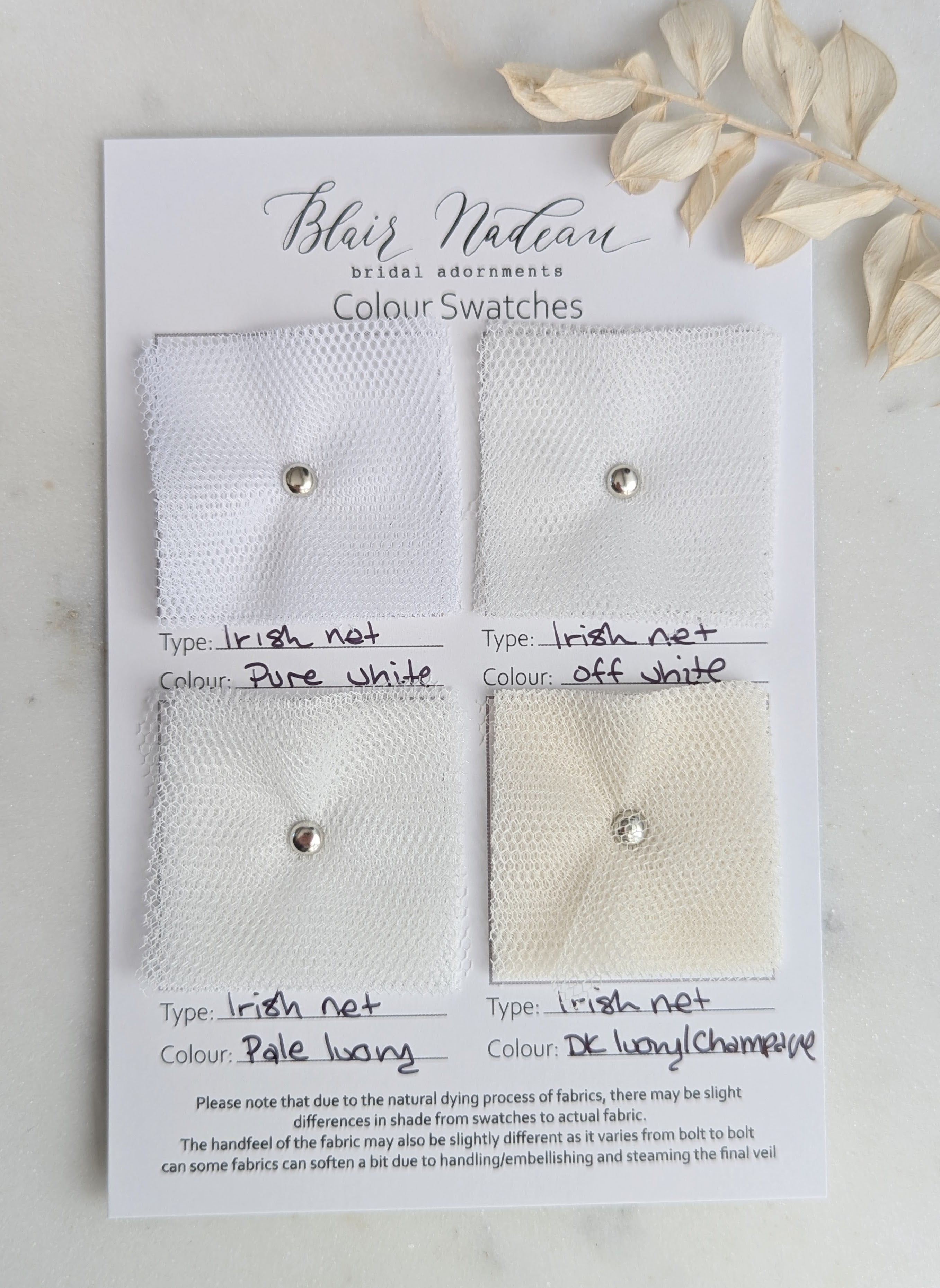 MARGARITE Draped Wedding Veil