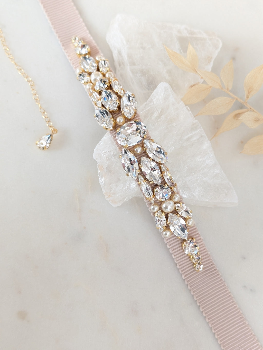 NARCISA Crystal Bridal Choker
