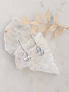 JUSTINE Crystal Teardrop Bridal Earrings