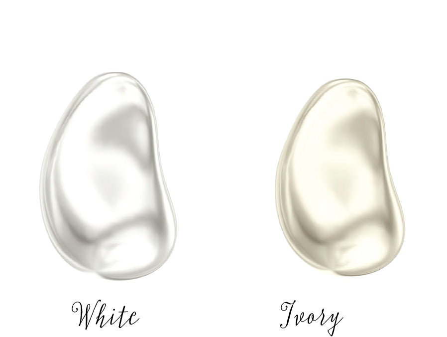 SERENA Crystal & Baroque Style Pearl Drop Earrings