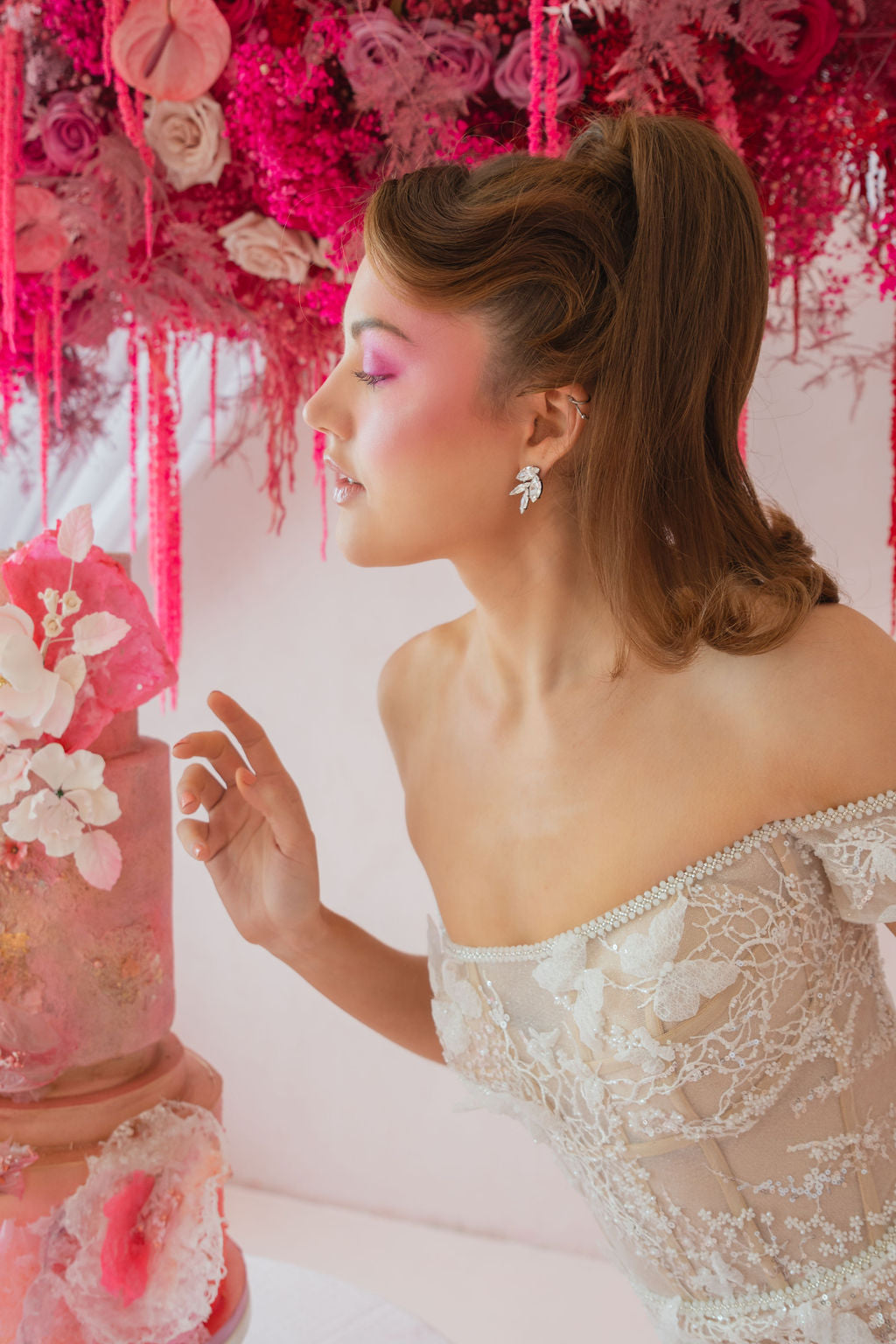 KILEY Crystal Stud Earrings