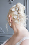 dainty wedding earrings with pearls 