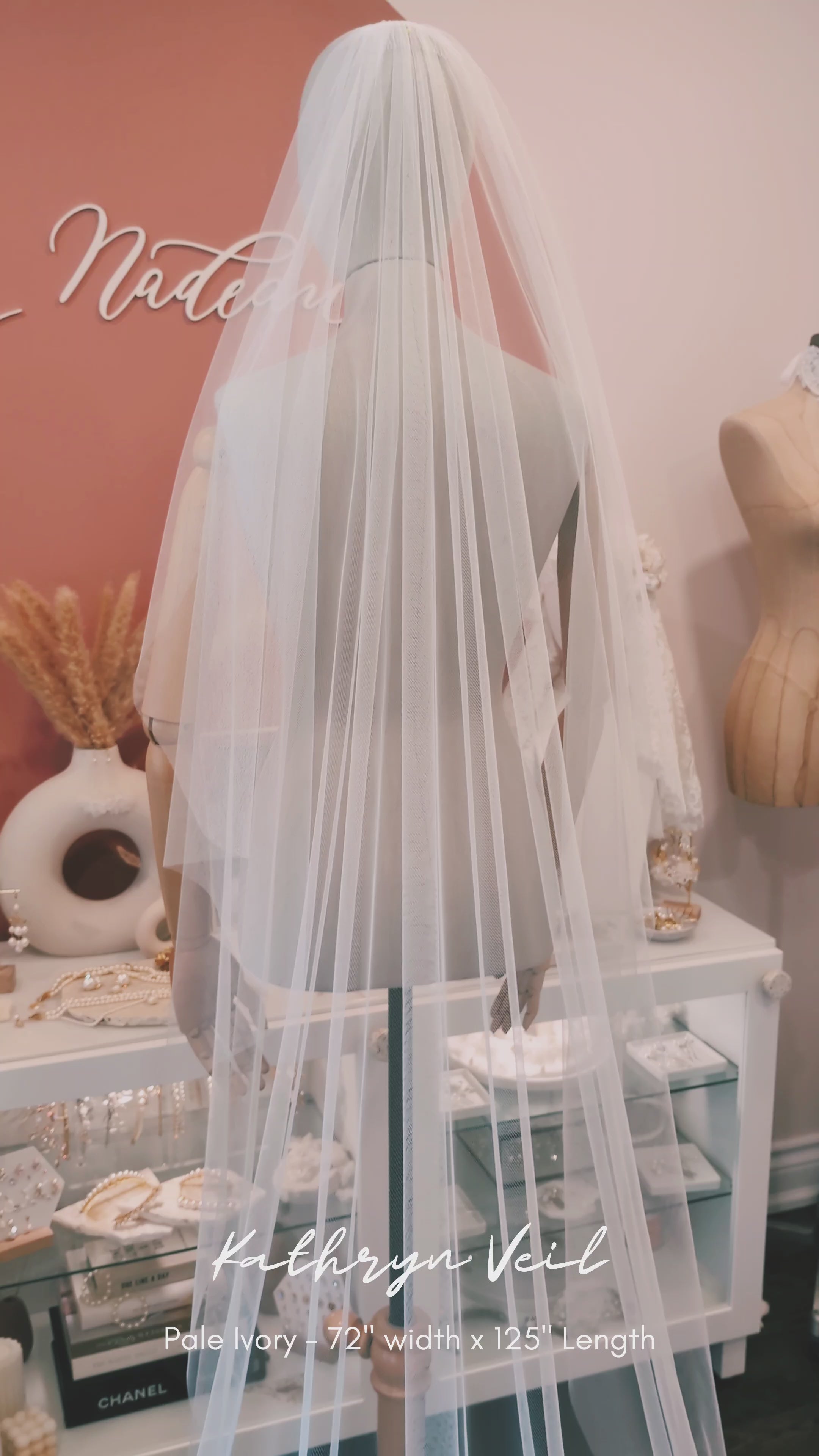 KATHRYN Angel Cut Veil