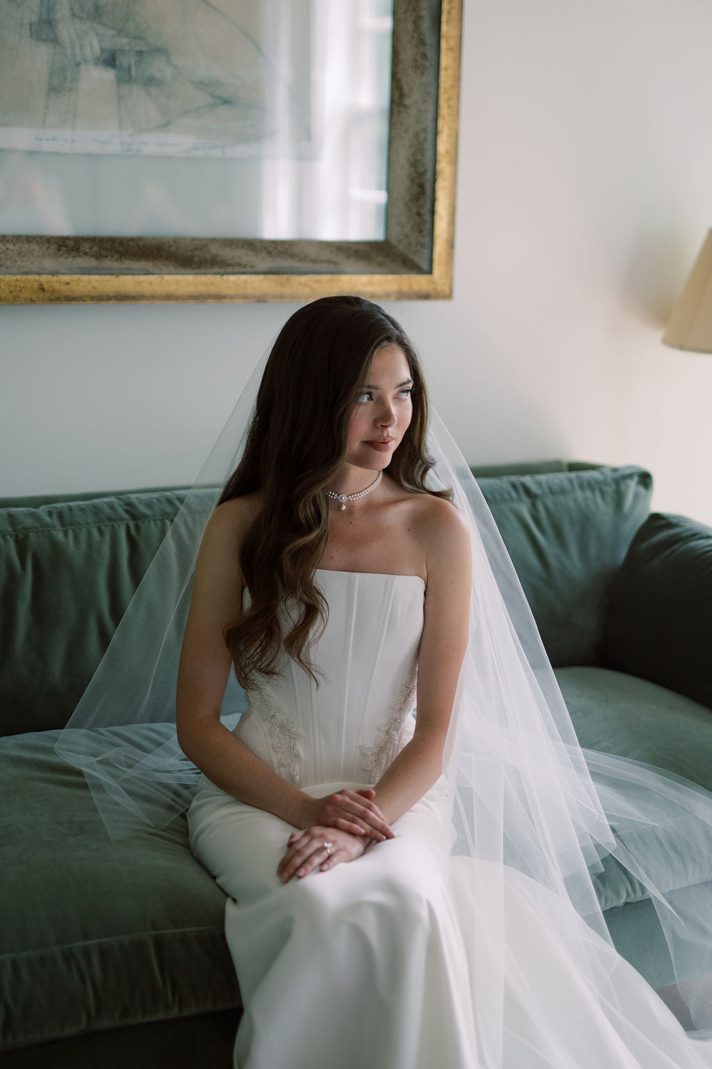 SYLVIE Double Strand Pearl Choker