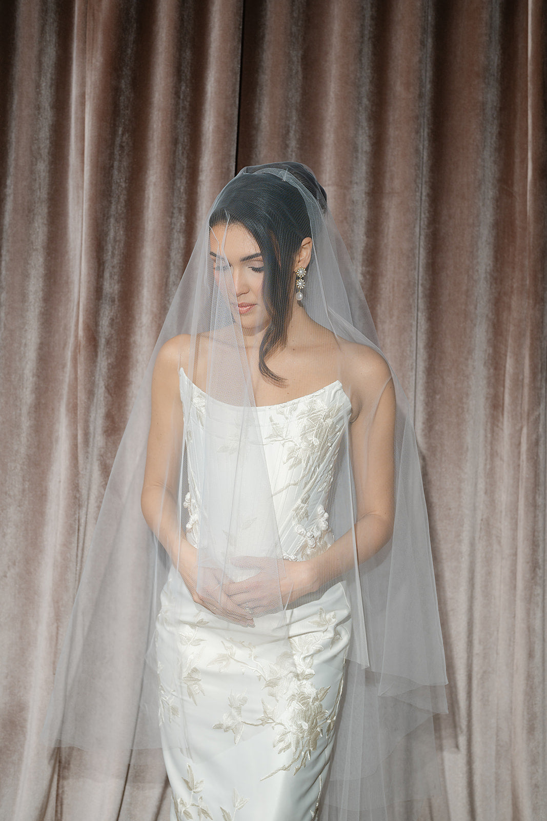DAUPHINE Wedding Drop Veil