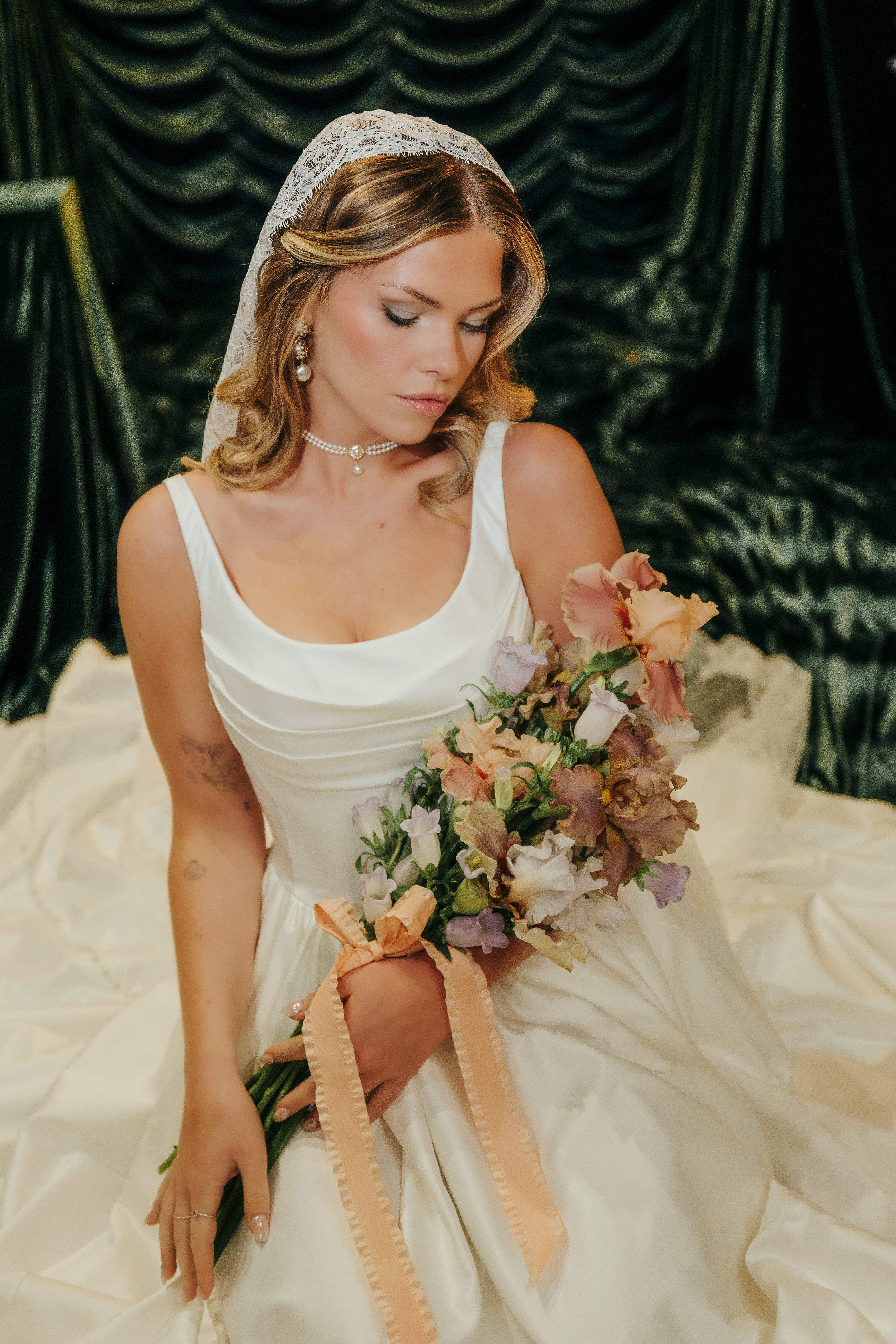SYLVIE Double Strand Pearl Choker