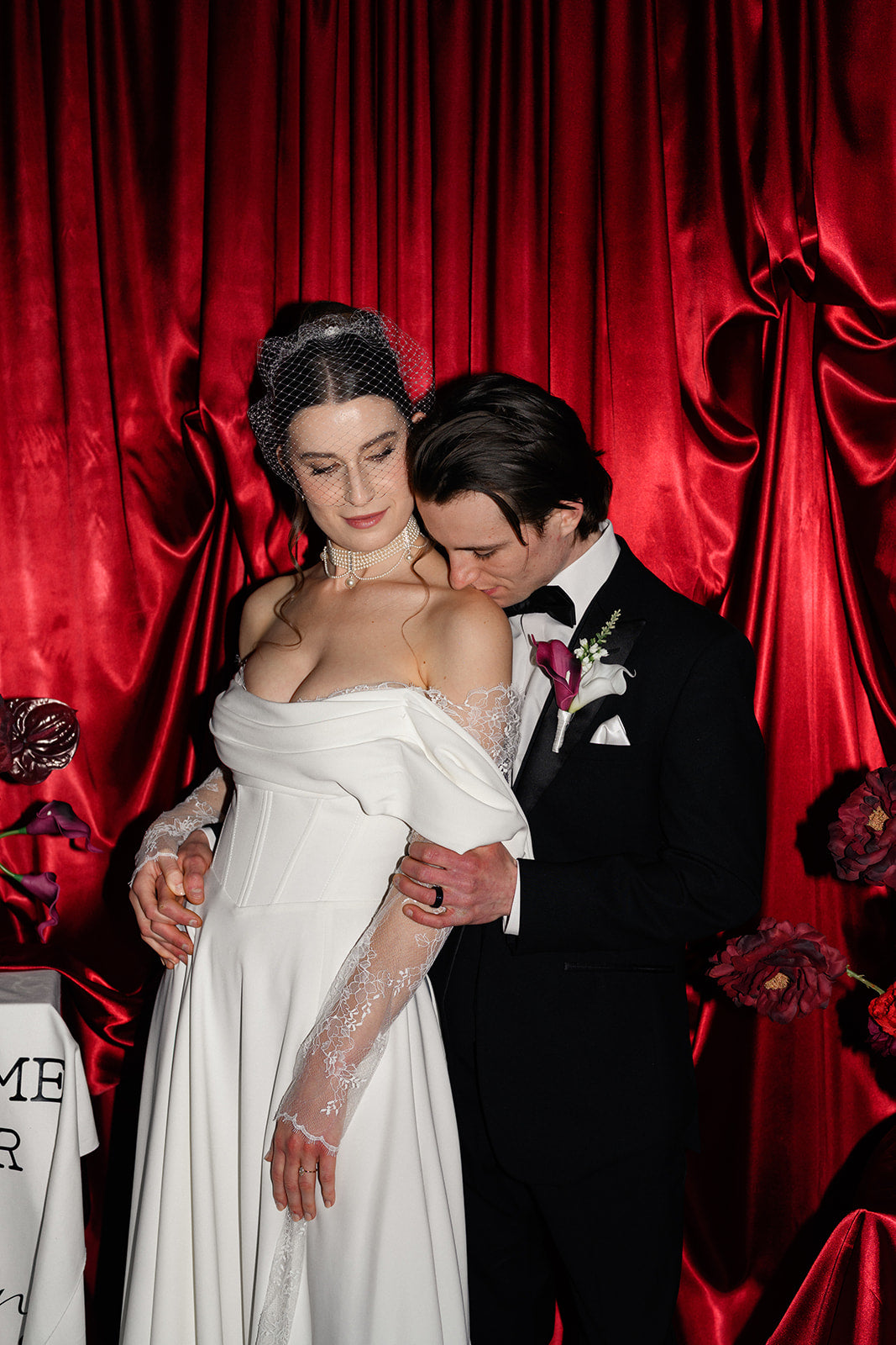 JOLENE Simple Birdcage Veil