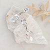 KRYSTAL Teardrop Crystal Bridal Earrings