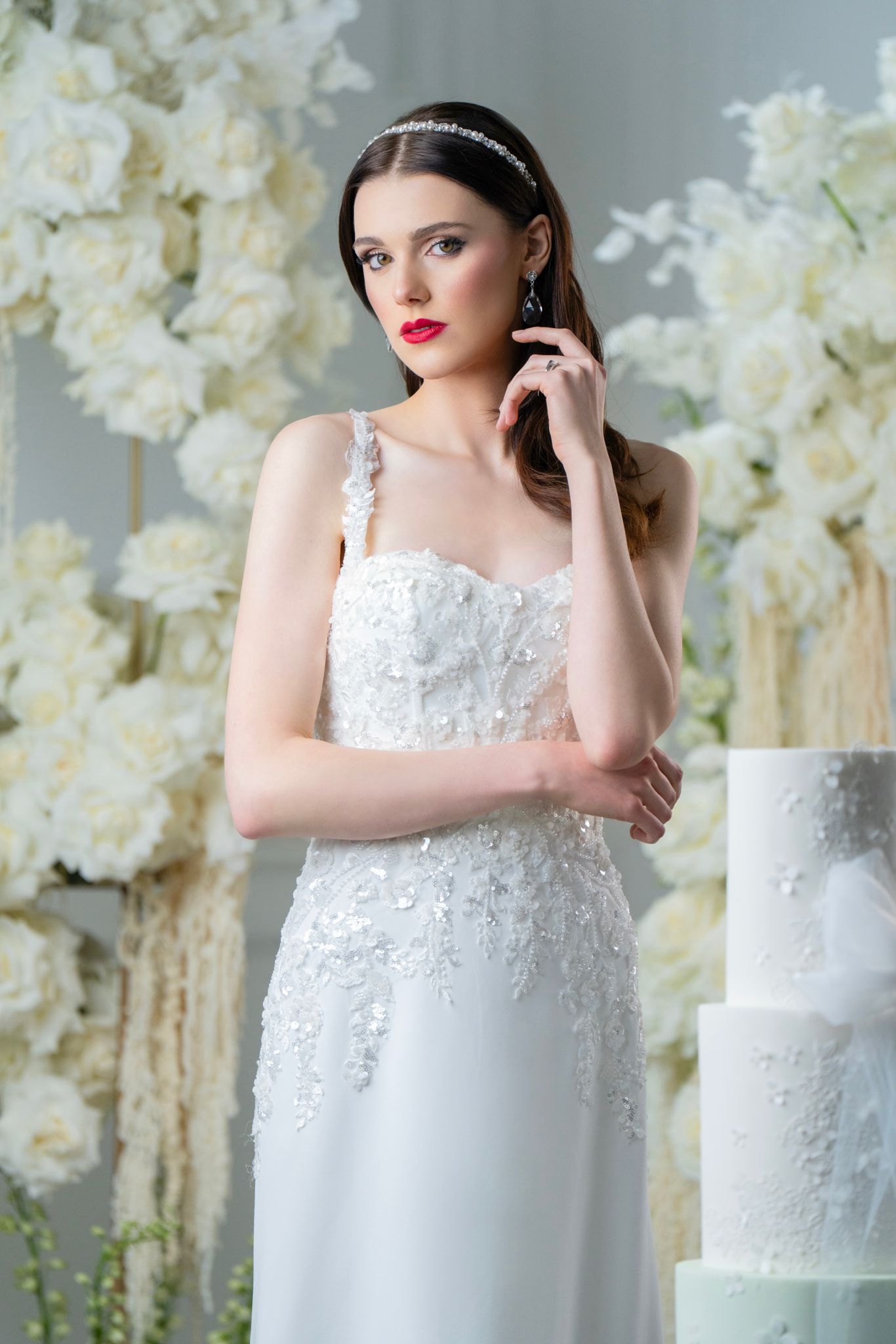 silver_statement_bridal_earrings_with_teardrop_crystals_made_in_toronto_canada