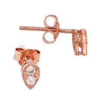 DARCIA Pearl Drop Bridal Earrings for Kelly