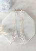 gold crystal bridal earrings for weddings handmade in canada