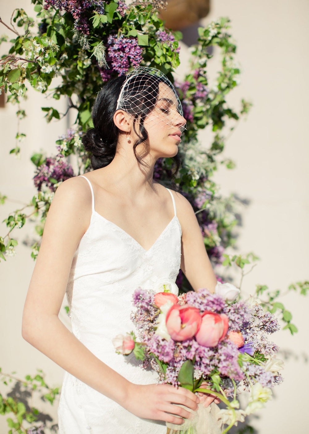 birdcage bridal veils in canada