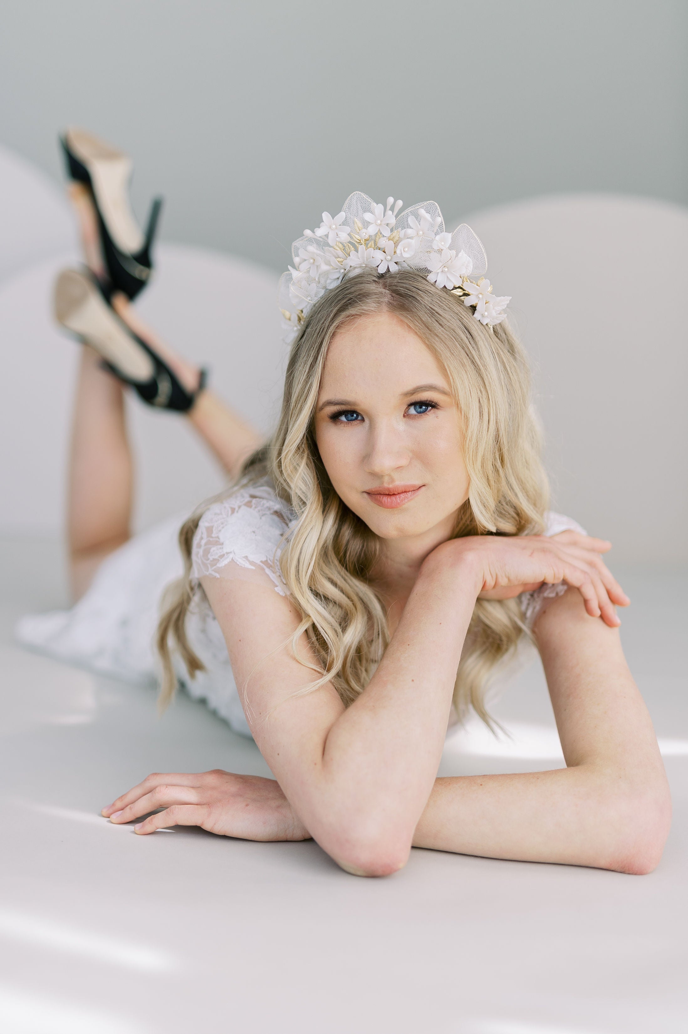 JOSEFINA Vintage Inspired Clay Flower Crown