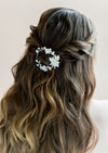 romantic bridal hair accessories made in toronto for weddings