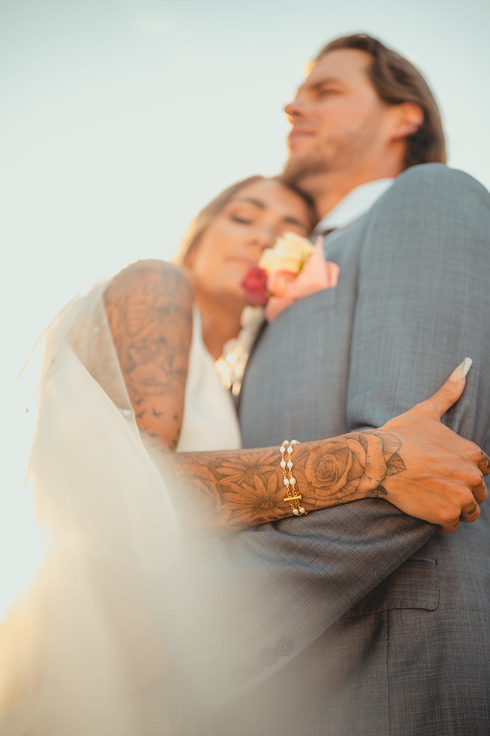 LACINA Freshwater Pearl Bridal Bracelet