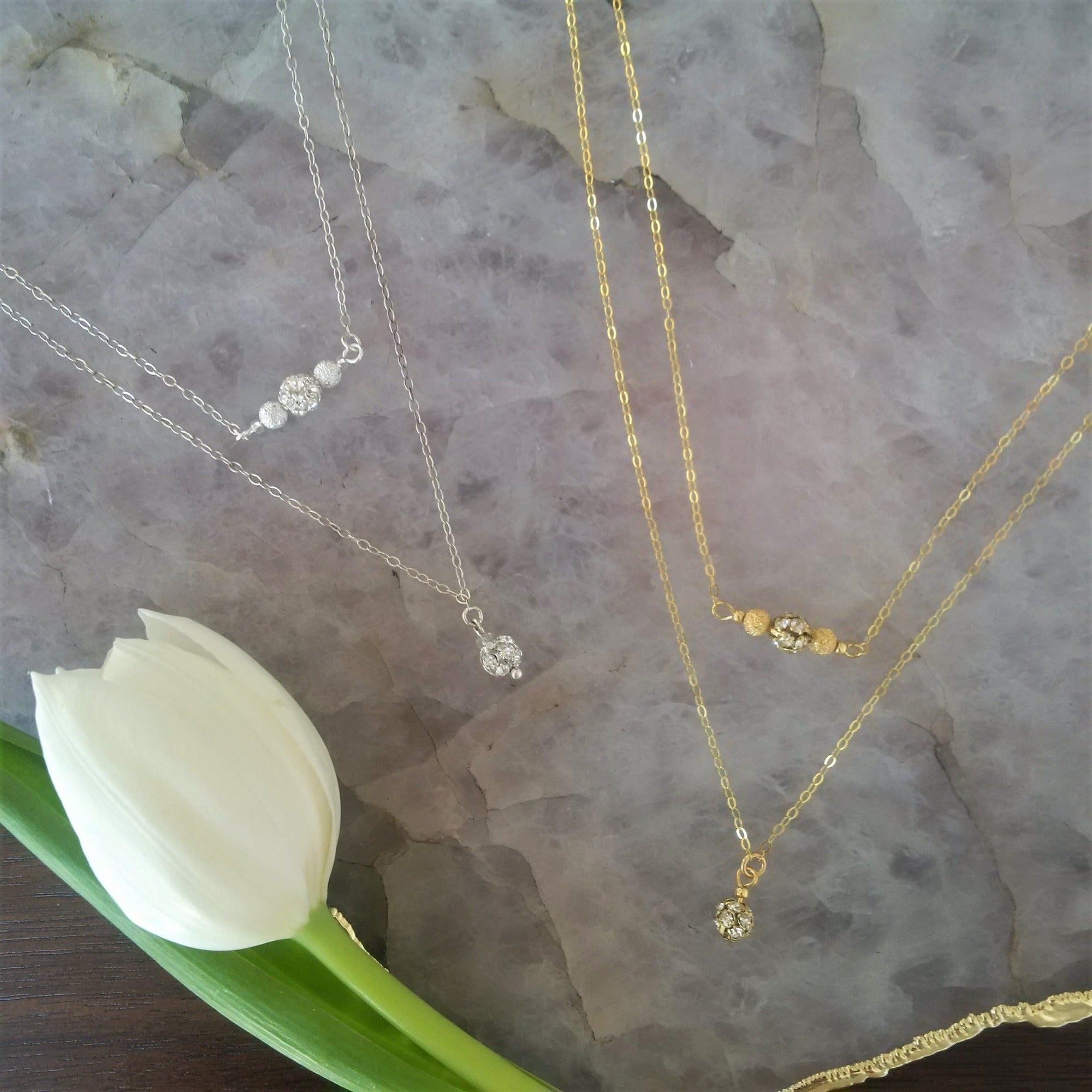 double layer classic crystal bridal necklace for low neck wedding dresses