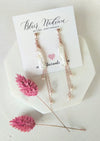 rose gold keshi freshwater pearl bridal jewelry for canadian brides