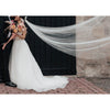 long royal length wedding veil made for canadian brides