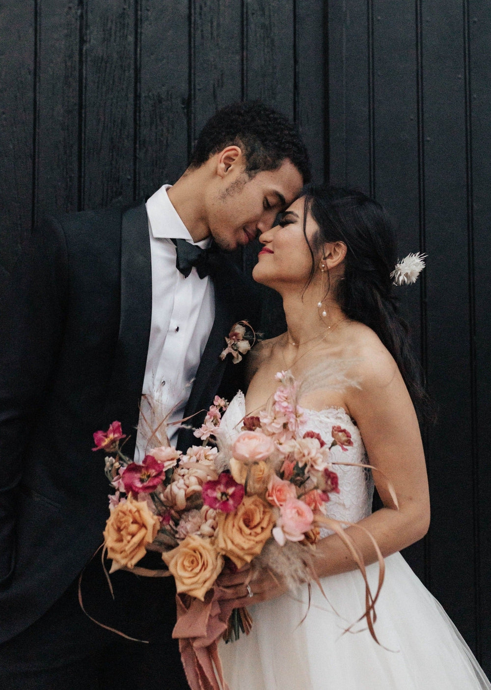 pearl drop bridal earrings for weddings in toronto