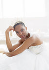 vintage inspired pearl bridal earrings for weddings