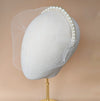 KENNEDY Pearl Headband Birdcage Veil