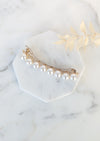 large pearl french clip for brides