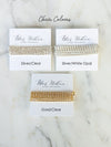 LIZA Crystal Bridal Hair Chain