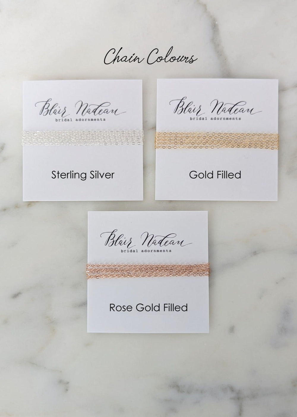 LENA Pearl Drop Back Necklace