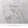 ARDEN Teardrop Earrings with Clay Flowers