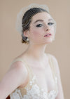 white french birdcage vintage inspired bridal bandeau veil - made in toronto ontario canada - blair nadeau bridal adornments - whitney heard photography