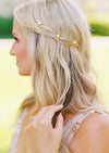 celestial hair pins for bridal updo with stars & and crystals and available in silver, gold, rose gold with white, ivory, blush, iridescent pearls and clear, white opal or aurora borealis crystals