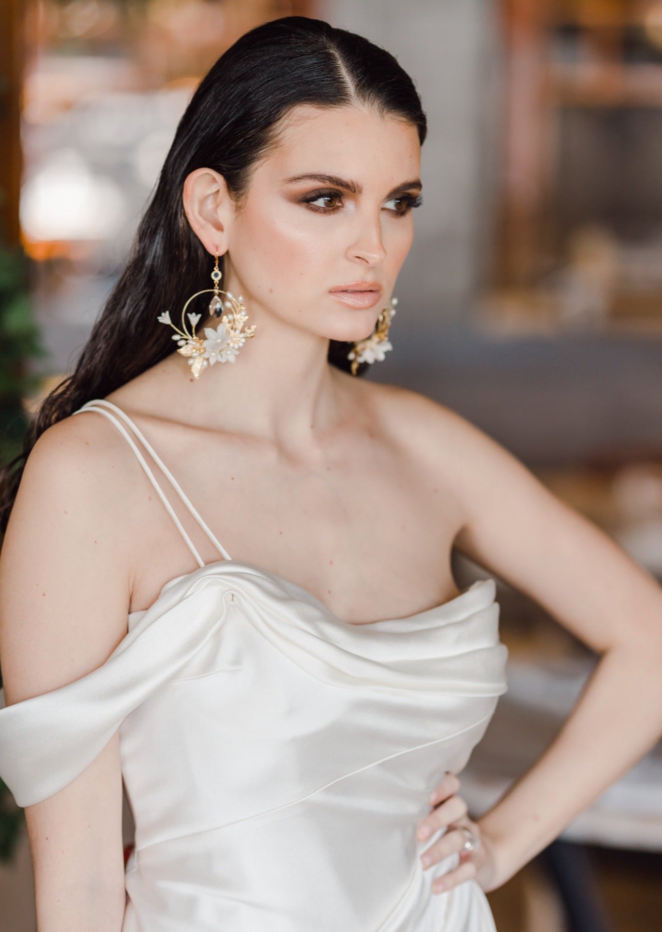 modern bridal jewelry for weddings handmade in toronto