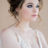 sterling silver freshwater pearl bridal y drop necklace for low wedding dress made in canada
