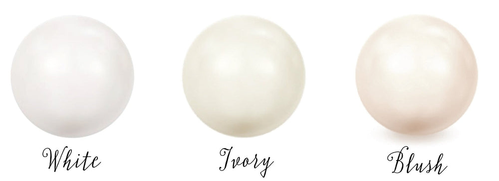 Pearl Colours, Blush, Ivory, White