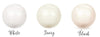 GENEVIE Pearl Stud Bridal Earrings
