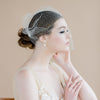 black french birdcage vintage inspired bridal bandeau veil - made in toronto ontario canada - blair nadeau bridal adornments - whitney heard photography