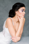 Long Beaded Vintage Pearl Earrings - Handmade in Toronto Canada - Blair Nadeau Bridal - Whitney Heard Photography