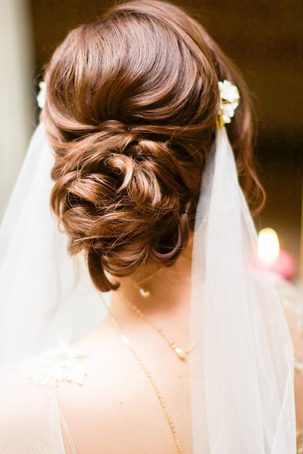 BRYN Draped Wedding Veil