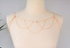 GINESSA Pearl Bridal Shoulder Necklace